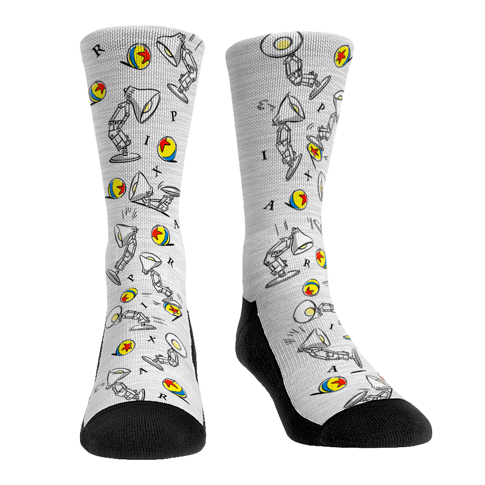 Pixar - Lamp and Ball All-Over Crew Socks