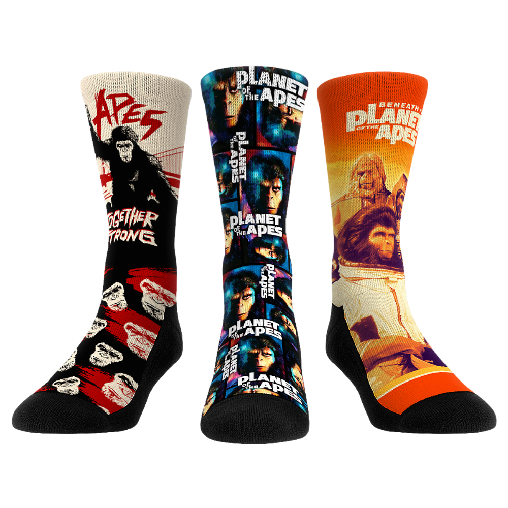 Planet of the Apes - 3-Pack Crew Socks