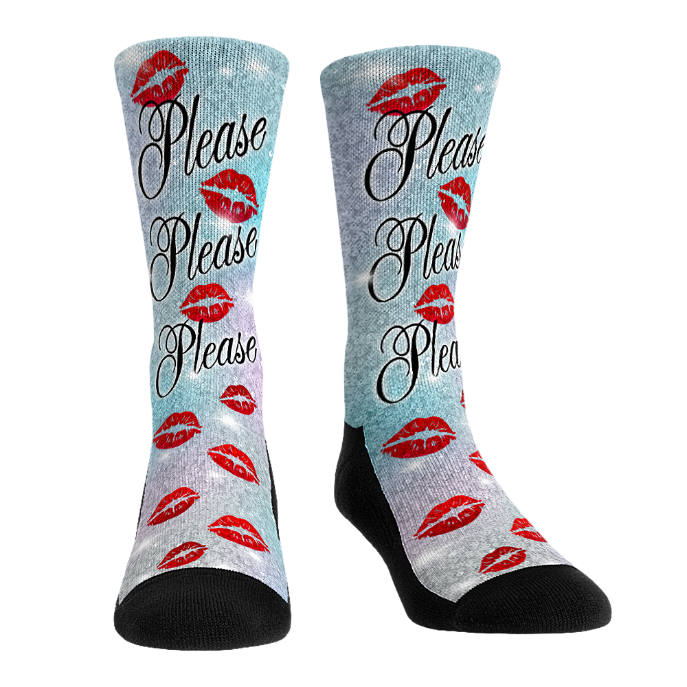 Please, Please, Please Crew Socks