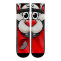 Portland Trail Blazers - Split Face Mascot Crew Socks