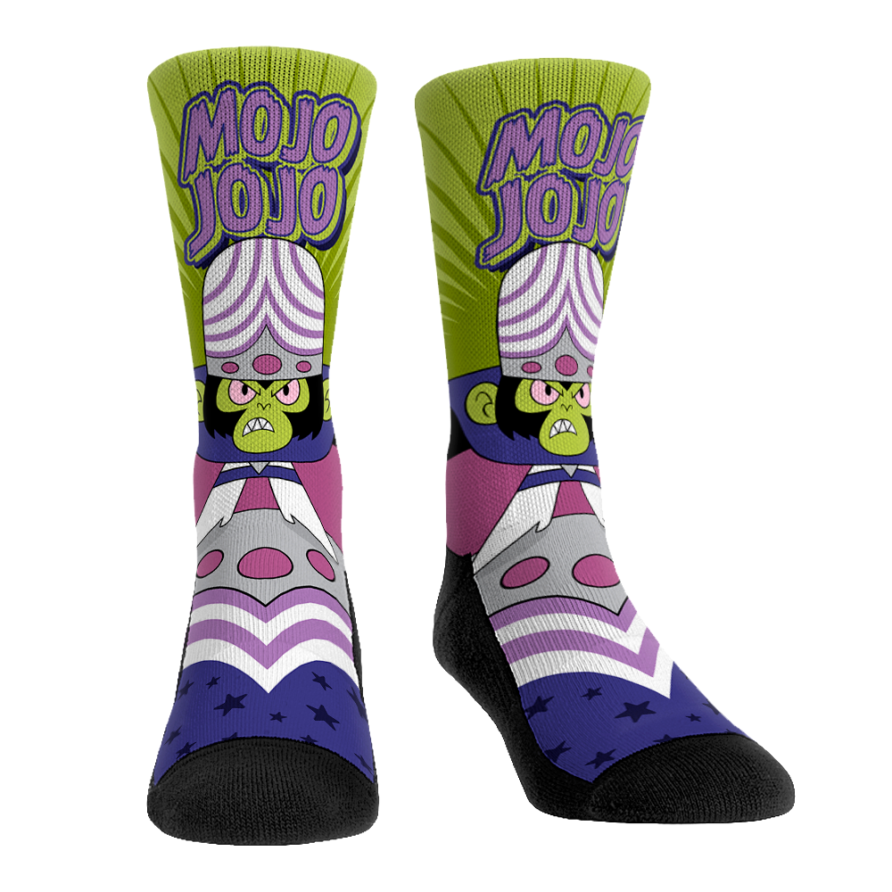 The Powerpuff Girls - Mojo Jojo Crew Socks