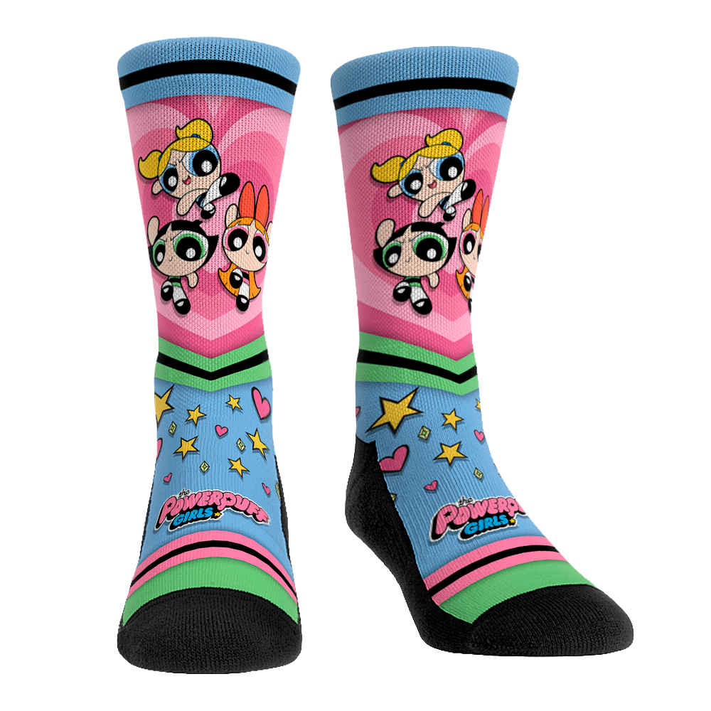 The Powerpuff Girls - Showtime Crew Socks
