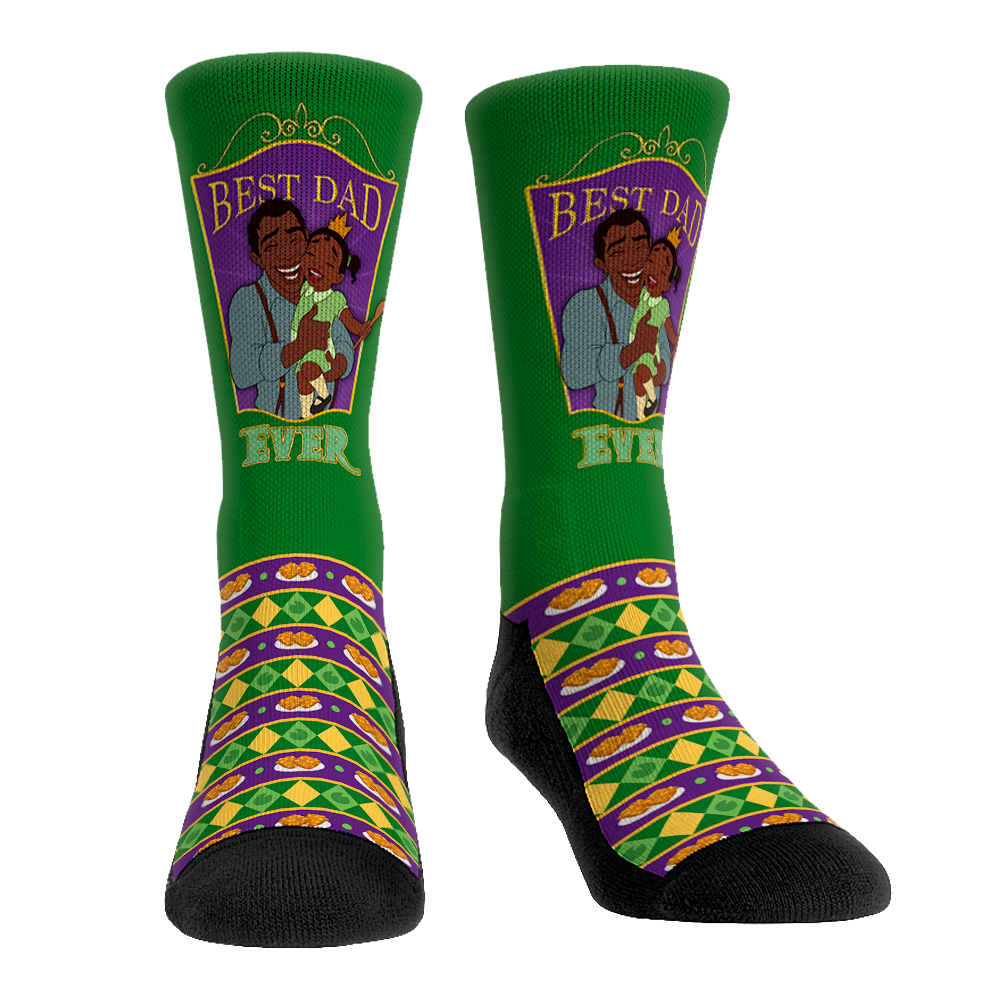 The Princess and the Frog - Best Dad Ever Crew Socks