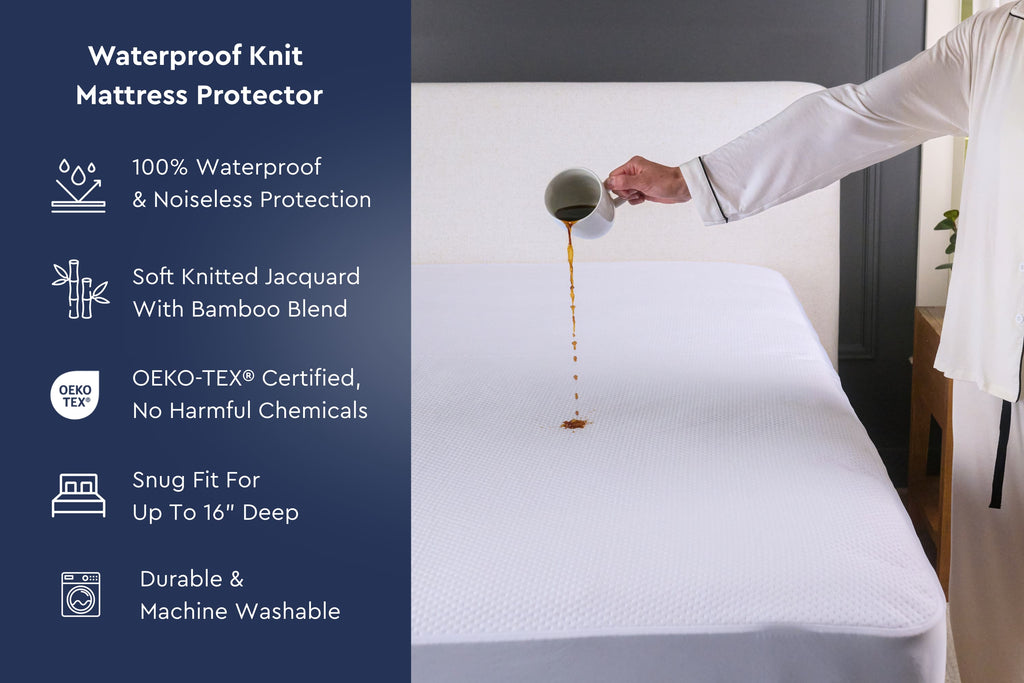 Waterproof Knit Mattress Protector