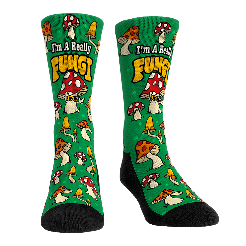 I'm a Really Fungi Crew Socks