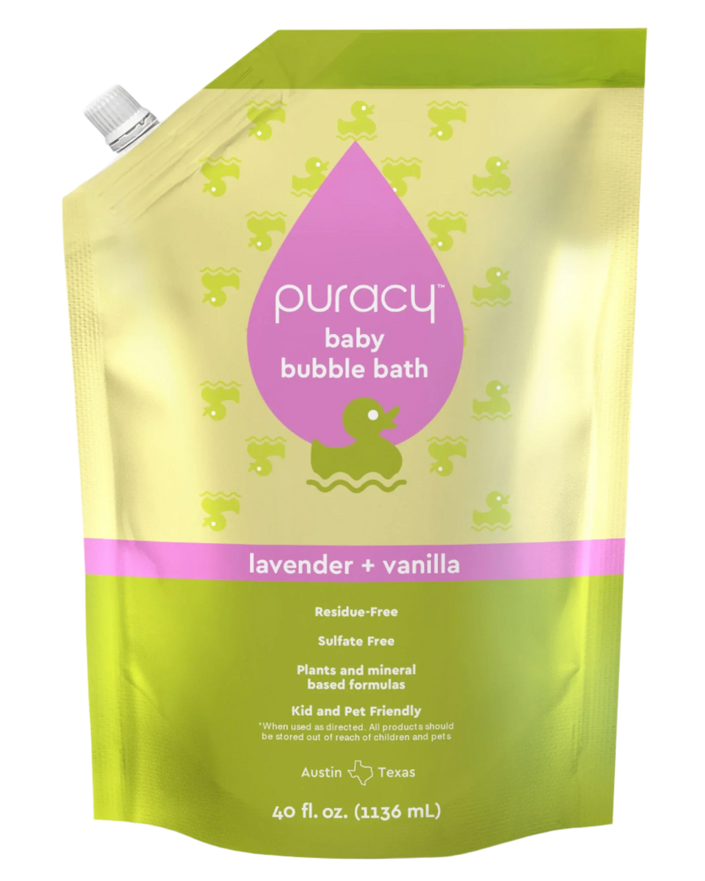 Baby Bubble Bath (Hypoallergenic) - WONDERWALL
