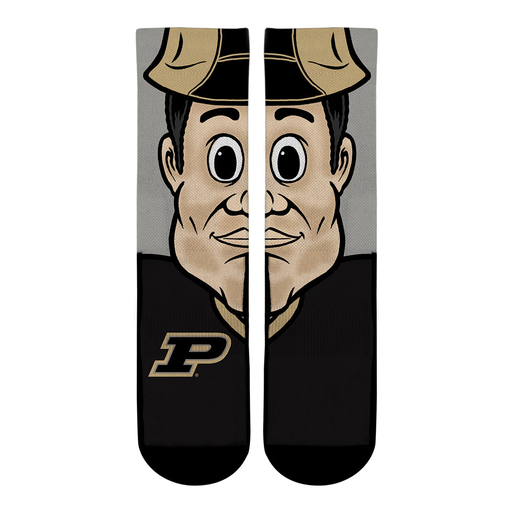 Purdue Boilermakers - Mascot Crew Socks