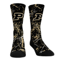 Purdue Boilermakers - Cracked Marble Crew Socks
