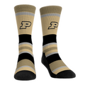 Purdue Boilermakers - Tech Stripe Crew Socks