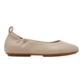 FitFlop Allegro Women’s Ballerina Flat – Stone Beige Leather