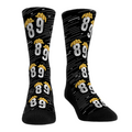 Eight Nine (Black) Crew Socks