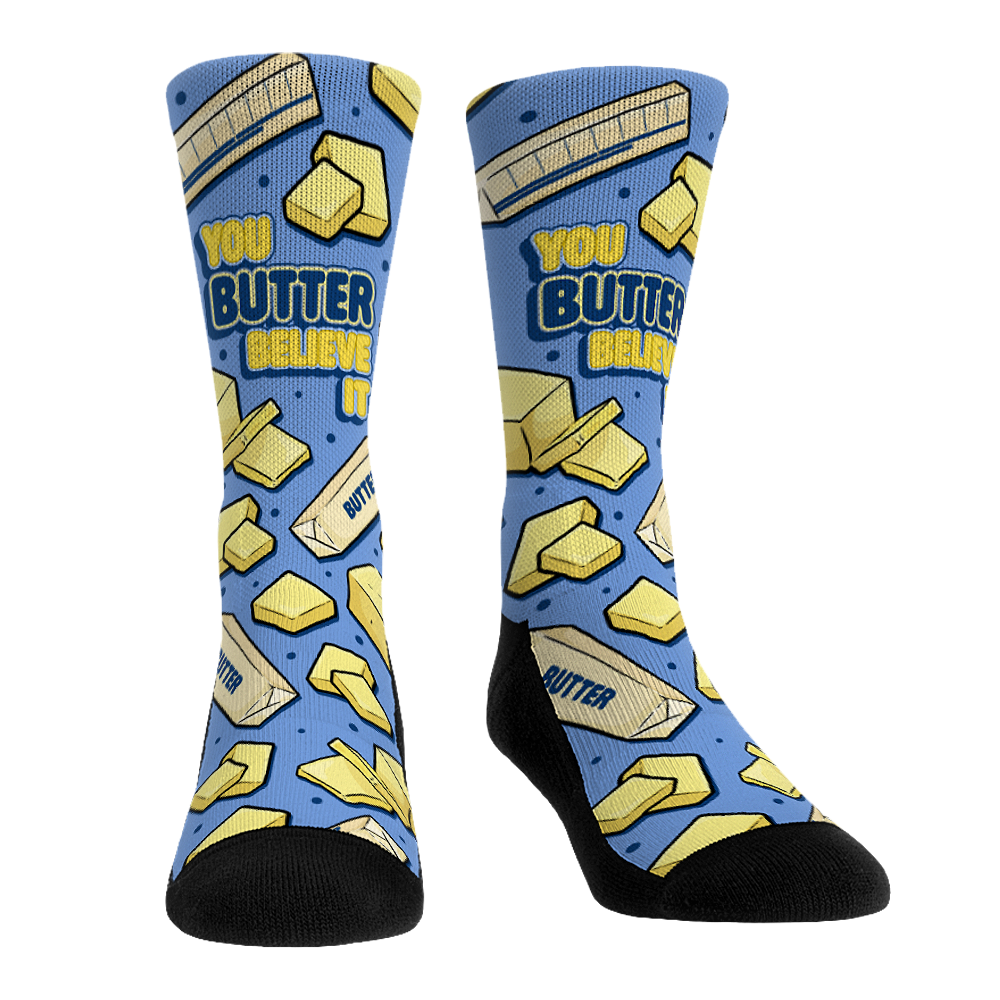 Butter Believe It Crew Socks
