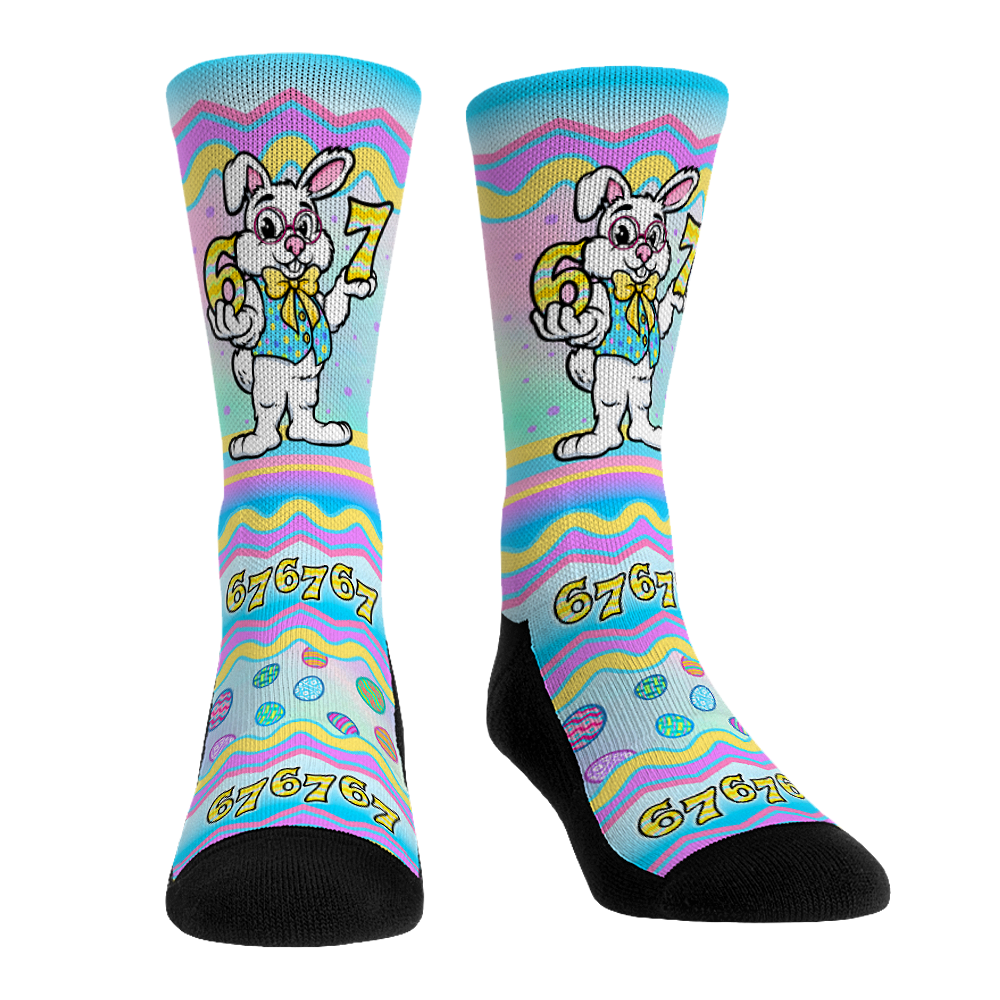 Easter Bunny - Six Seven Crew Socks