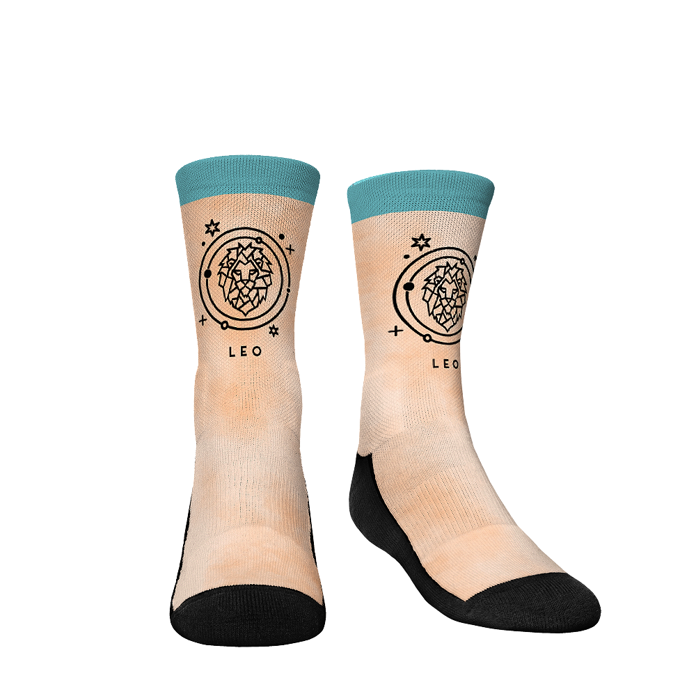 Horoscope Dye - Leo Crew Socks