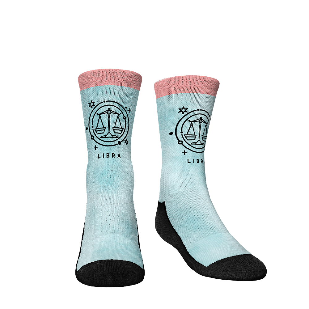 Horoscope Dye - Libra Crew Socks
