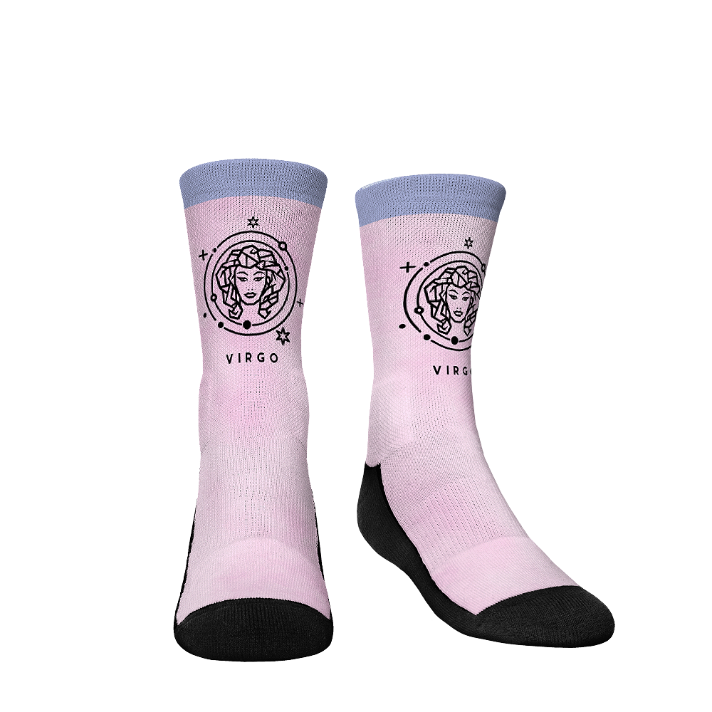 Horoscope Dye - Virgo Crew Socks
