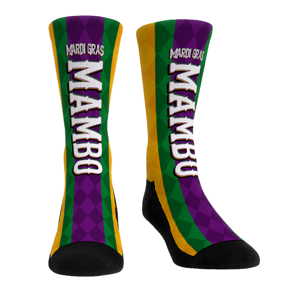 Mardi Gras - Mambo Crew Socks