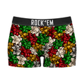 Women's Boy Shorts - Gift Bows