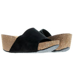 Chocolat Blu Riverside Women Wedge Sandals Black