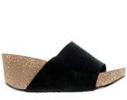 Chocolat Blu Riverside Women Wedge Sandals Black