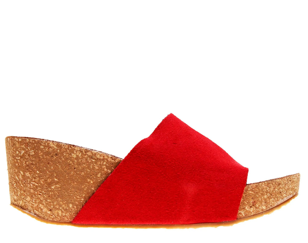 Chocolat Blu Riverside Women Wedge Sandals Red