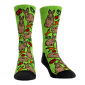 Rabbits All-Over Crew Socks