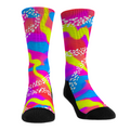 Retro Life in Plastic Crew Socks