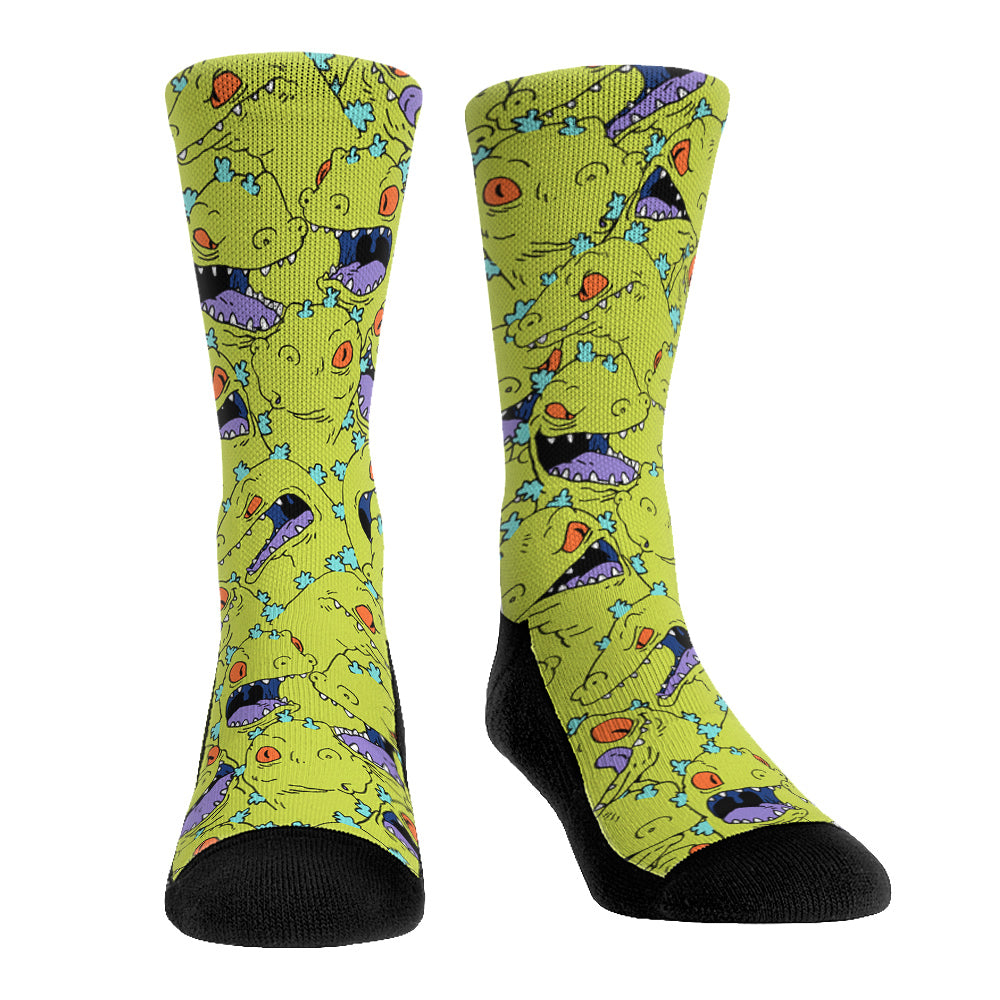Rugrats - Reptar Attack! Crew Socks