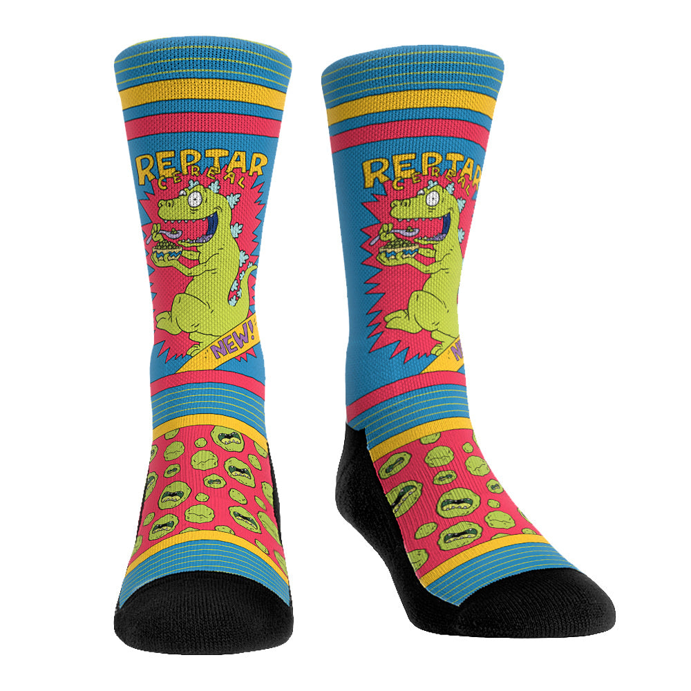 Rugrats - Reptar Cereal Crew Socks