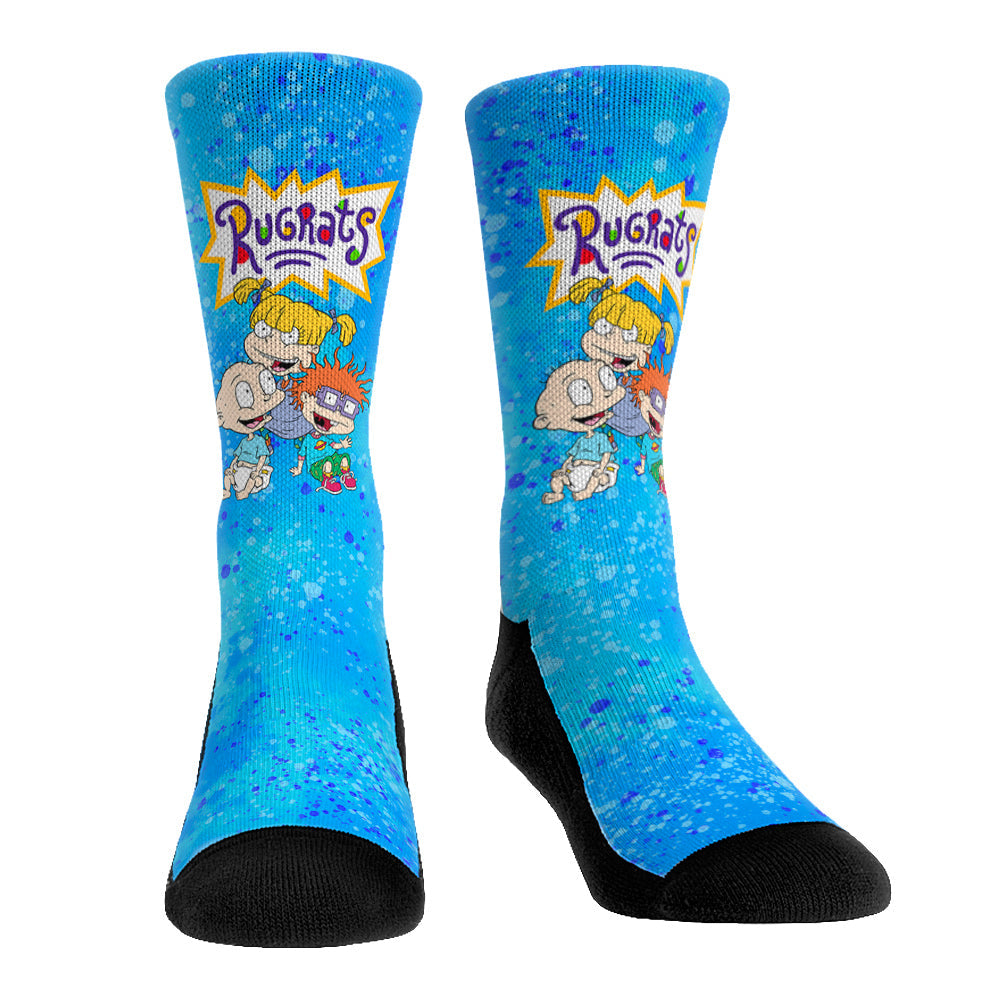 Rugrats - Trio Splat Crew Socks