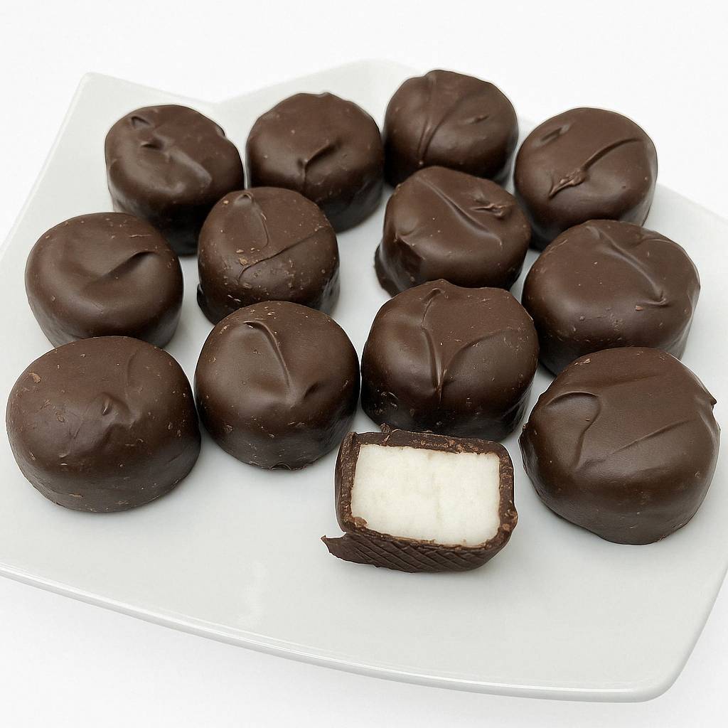 Andy Anand Sugar - Free Vanilla Butter Cream Dark Chocolates, 25 pc – Diabetic - Friendly, Keto, Gluten - Free, Birthday & Valentine's Gift Box
