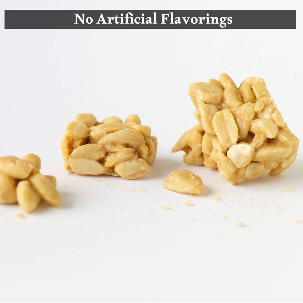 Andy Anand Sugar - Free Peanut Brittle, 7 oz – No Added Sugar, Keto - Friendly, Gluten - Free Handmade Snack, Diabetic - Friendly Birthday Gift Box