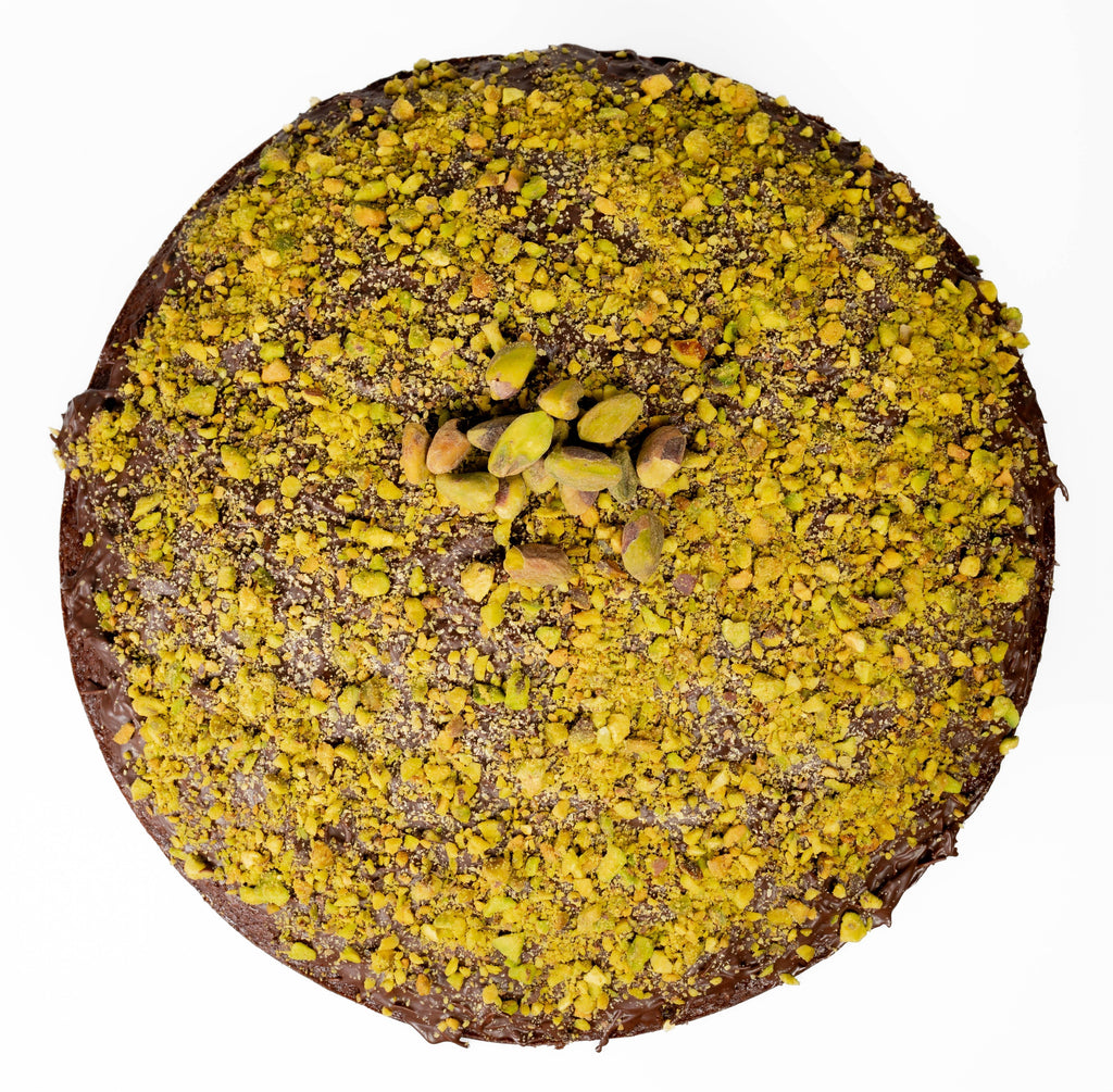 Andy Anand Sugar - Free Dubai Pistachio Chocolate Cake, 2.2 lb – Kataifi, Pistachio Cream, Keto & Diabetic - Friendly Viral Birthday Gift Box