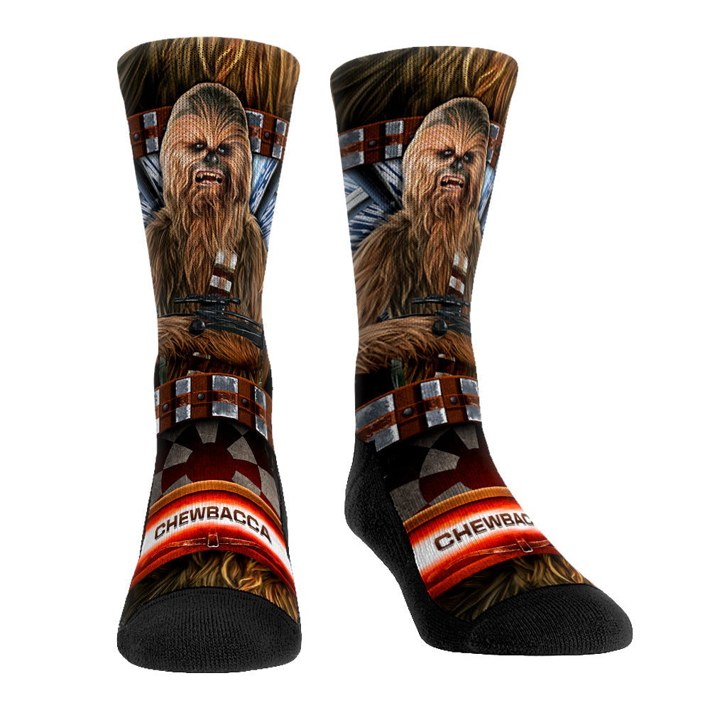 Star Wars Chewbacca - Hero Pose Crew Socks