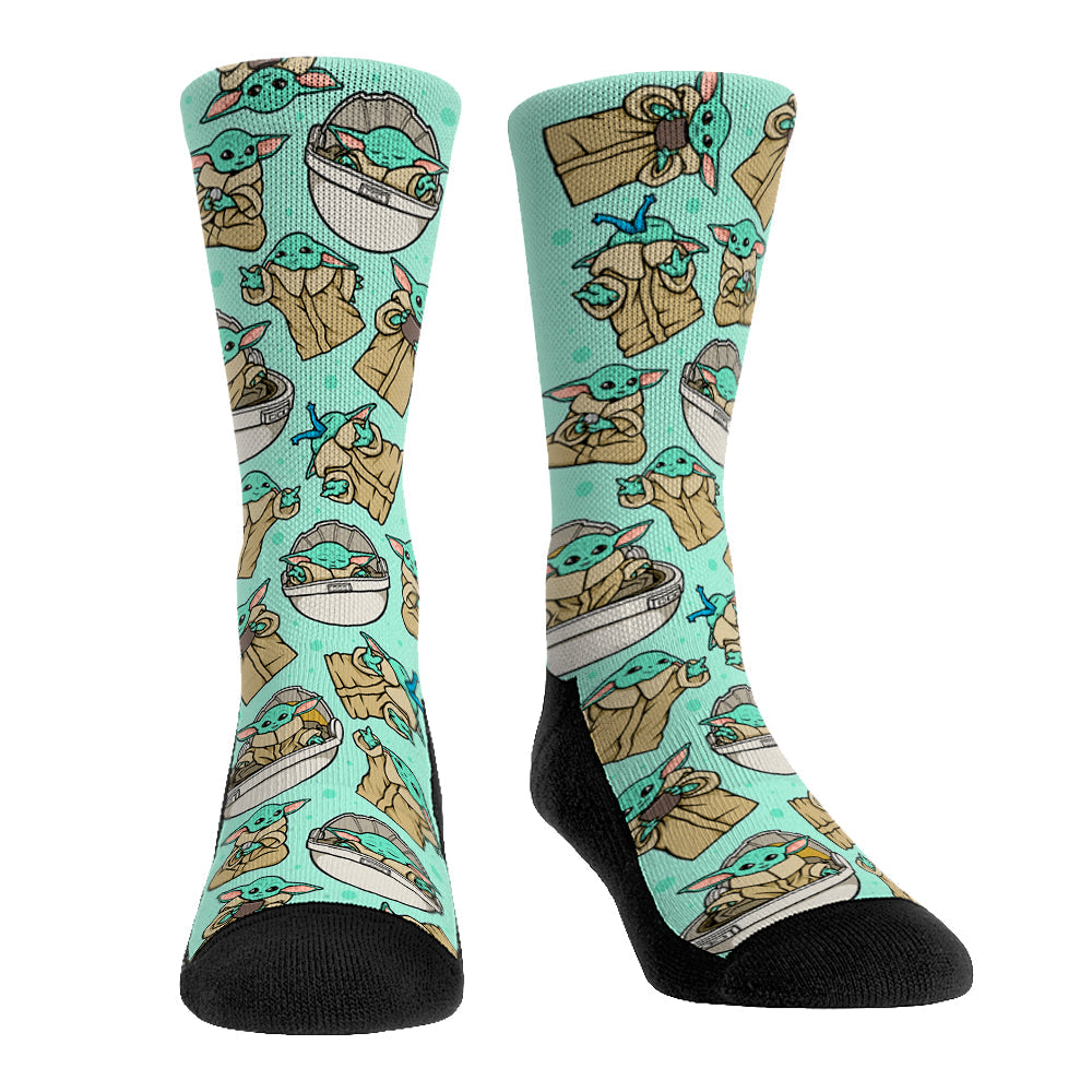 The Child - Mint Pose Crew Socks