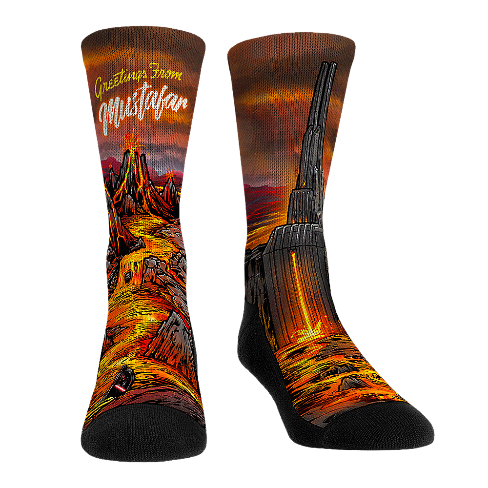 Star Wars - Greetings from Mustafar Crew Socks