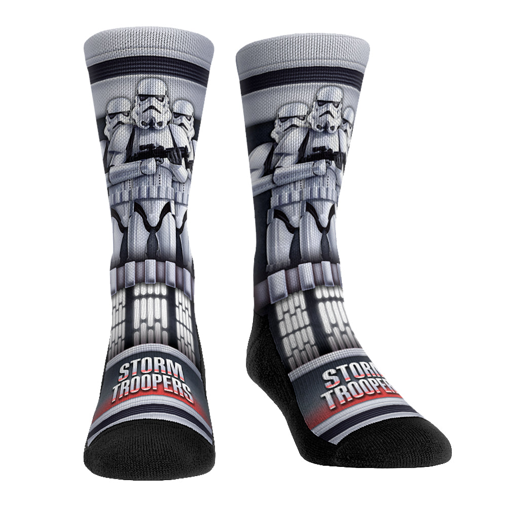 Star Wars Stormtrooper - Villain Pose Crew Socks