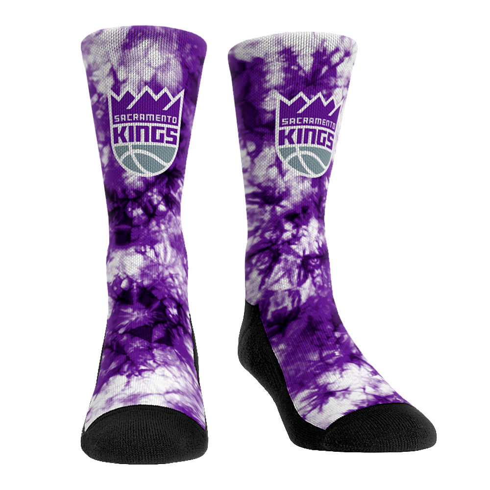 Sacramento Kings - Team Tie Dye Crew Socks