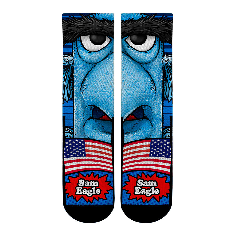 Sam Eagle - Split Face Crew Socks