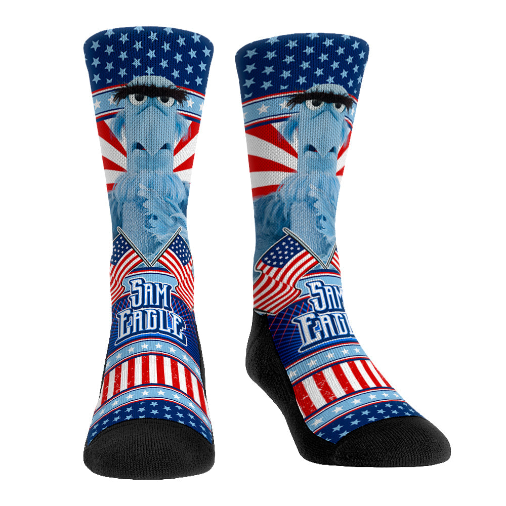 The Muppets Sam Eagle - Showtime Crew Socks