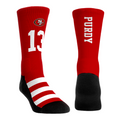 Brock Purdy - San Francisco 49ers - Jersey (Red) Crew Socks