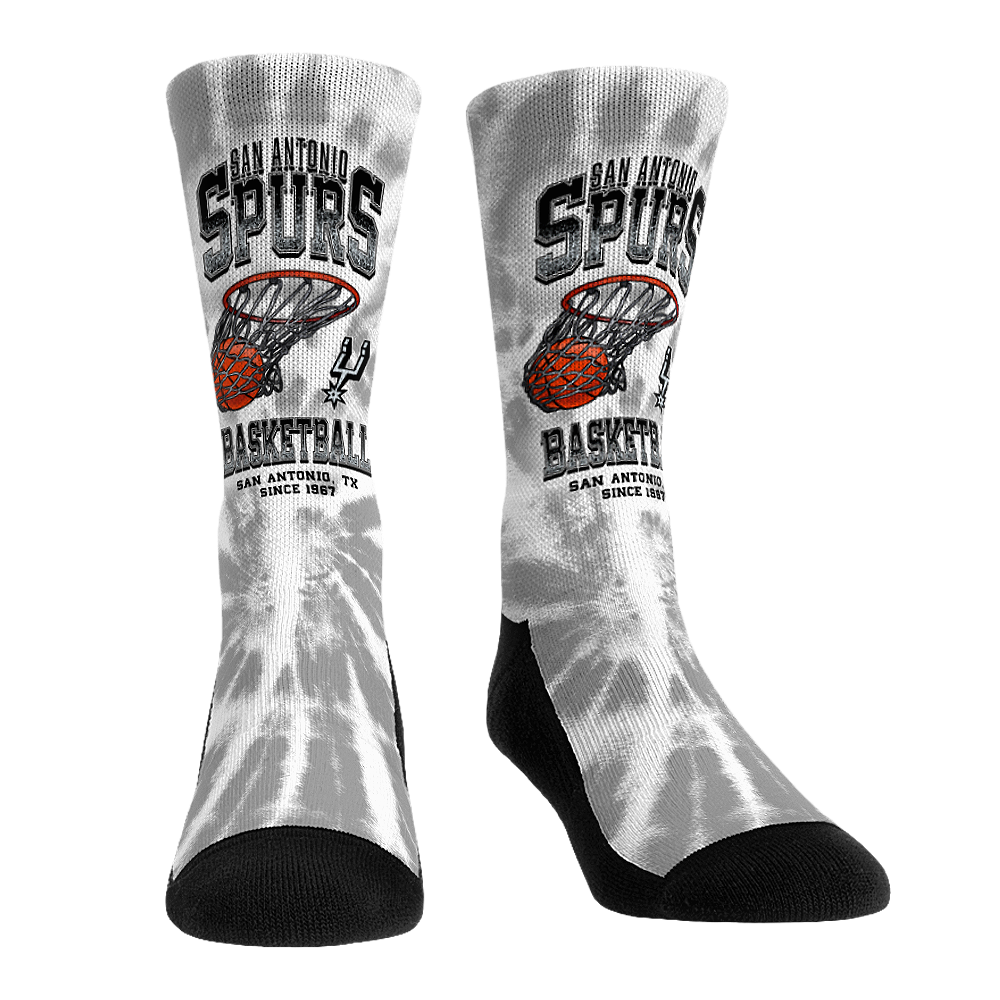 San Antonio Spurs - Vintage Hoop Crew Socks