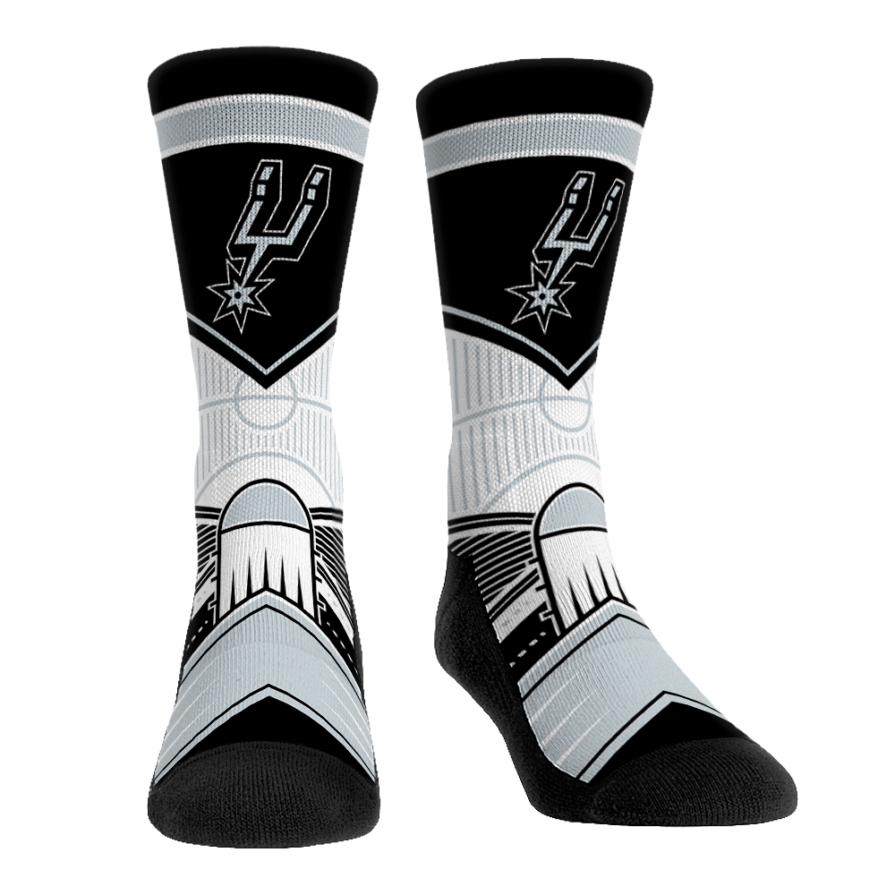 San Antonio Spurs - Full Court Press Crew Socks