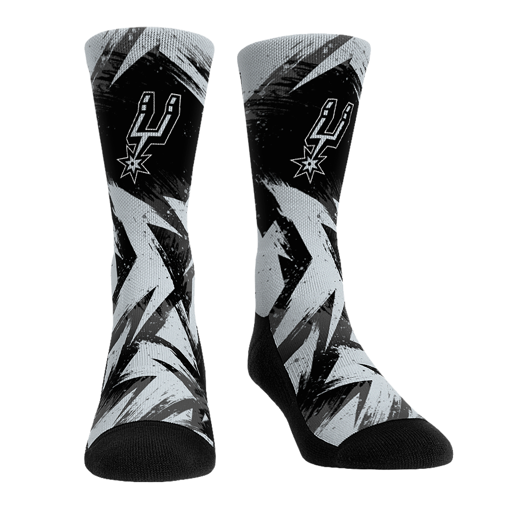 San Antonio Spurs - Game Paint Crew Socks
