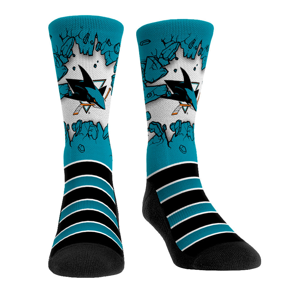 San Jose Sharks - Ice Breaker Crew Socks