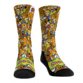Scooby-Doo - Stacked Characters Crew Socks