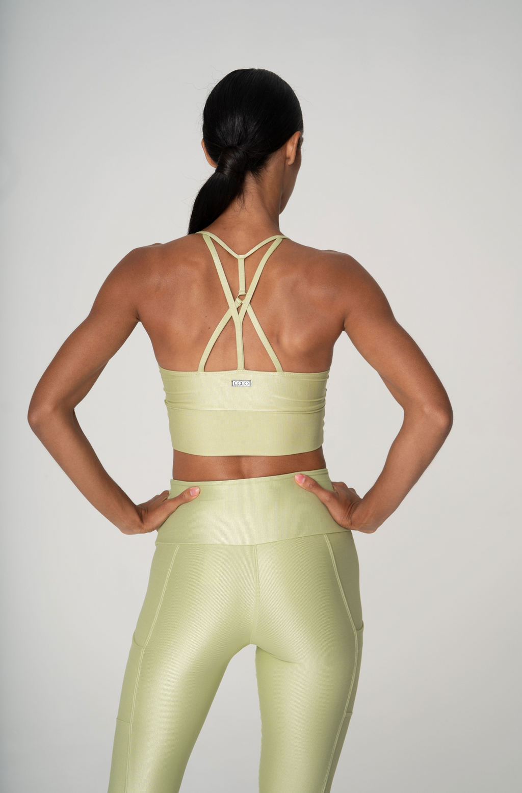 Paloma Sports Bra | Muted Green