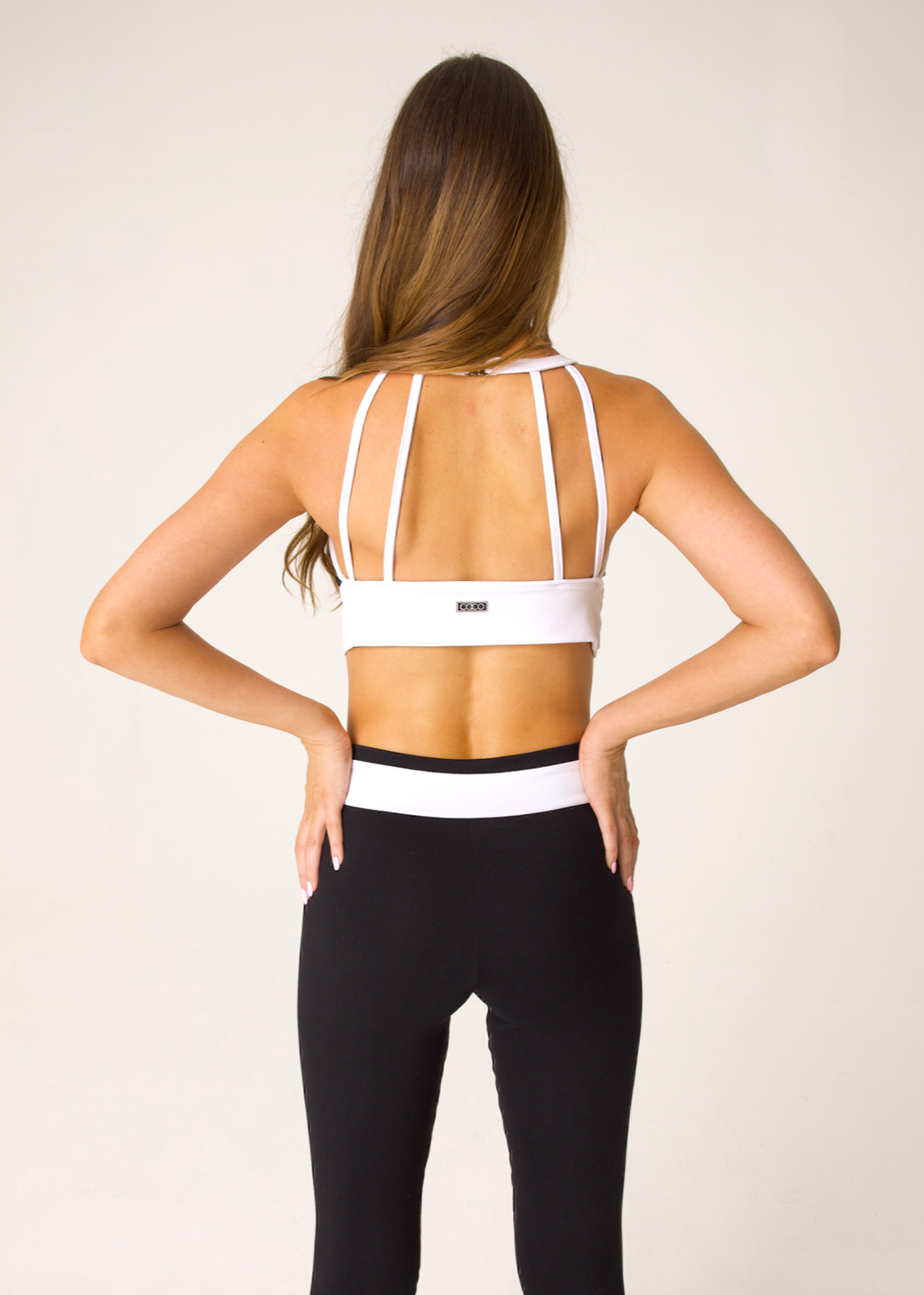 Monte Carlo Bra | Black w/ White Details