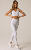 Olivia Sport Bra | White