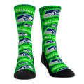 Seattle Seahawks - Logo Sketch (Green) Crew Socks